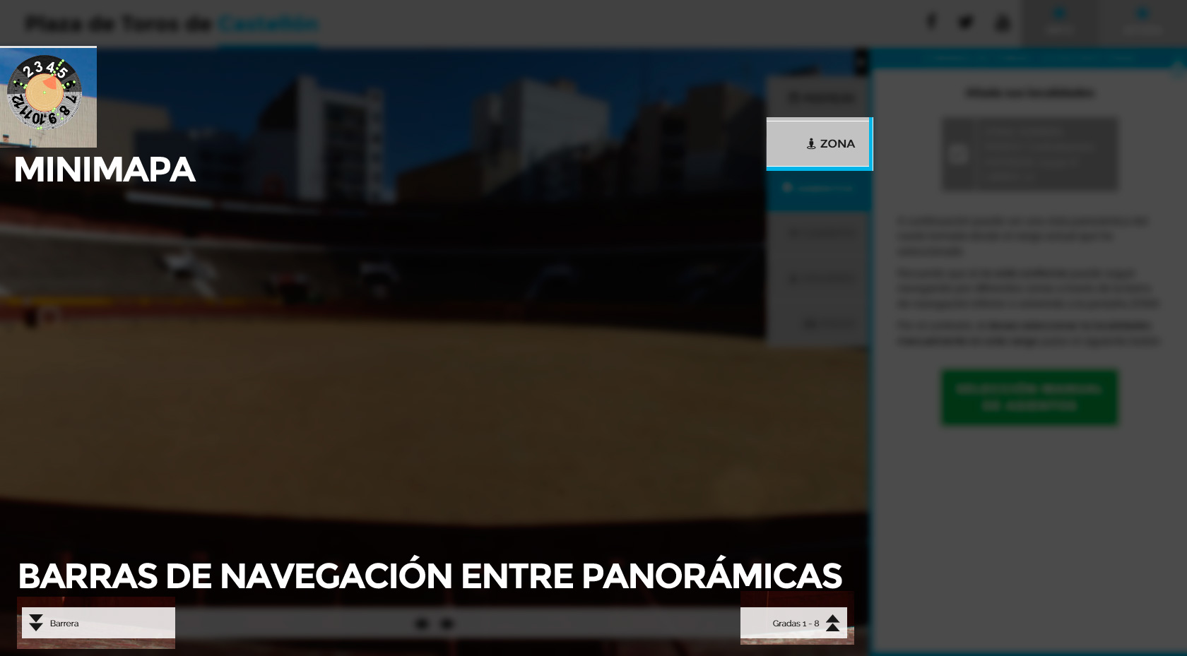 Paso 3: Añada sus asientos con seleción manual